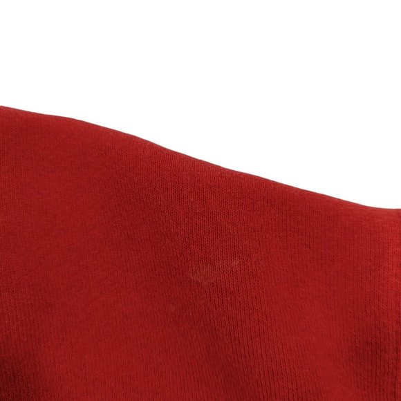 Vtg Lee Sport 90's Chicago Blackhawks Pullover Crewneck Sweater Nutmeg Men's L - Picture 9 of 10